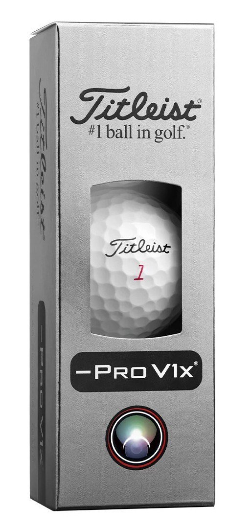 Titleist Pro V1x Left Dash (#1 - #4) golfbollar