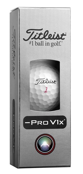 Titleist Pro V1x Left Dash (#1 - #4) golfbollar
