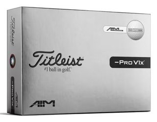 Titleist Pro V1x Left Dash AIM Enhanced golfbollar