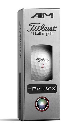 Titleist Pro V1x Left Dash Performance Alignment BLACK golfbollar