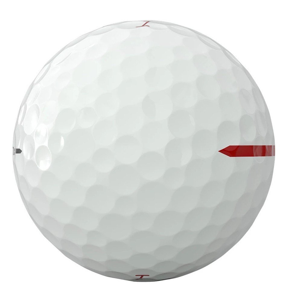 Titleist Pro V1x Left Dash Performance Alignment RED golfbollar