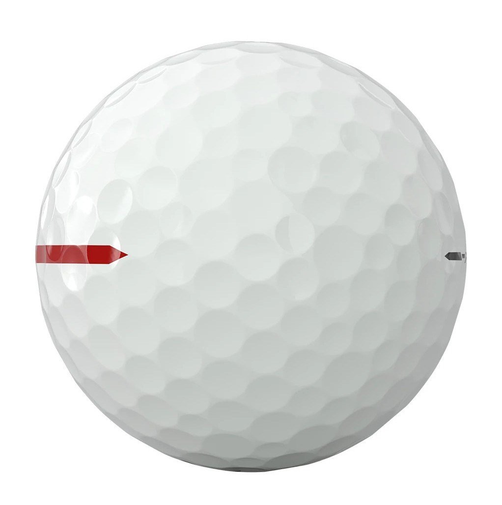 Titleist Pro V1x Left Dash Performance Alignment RED golfbollar
