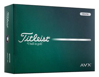 Titleist AVX golfbollar 2026 (12 bollar)