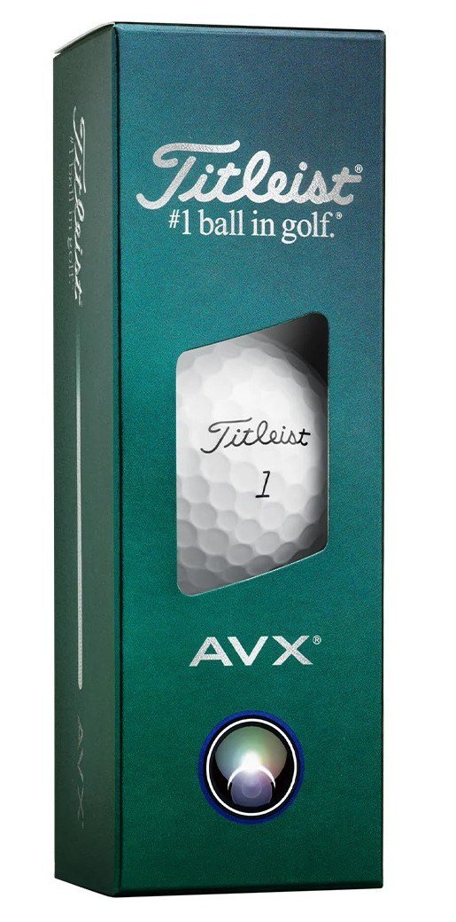 Titleist AVX golfbollar 2026 (12 bollar)