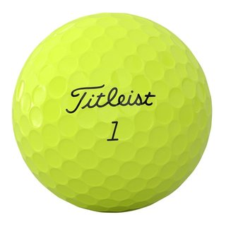 Titleist AVX golfbollar, gula