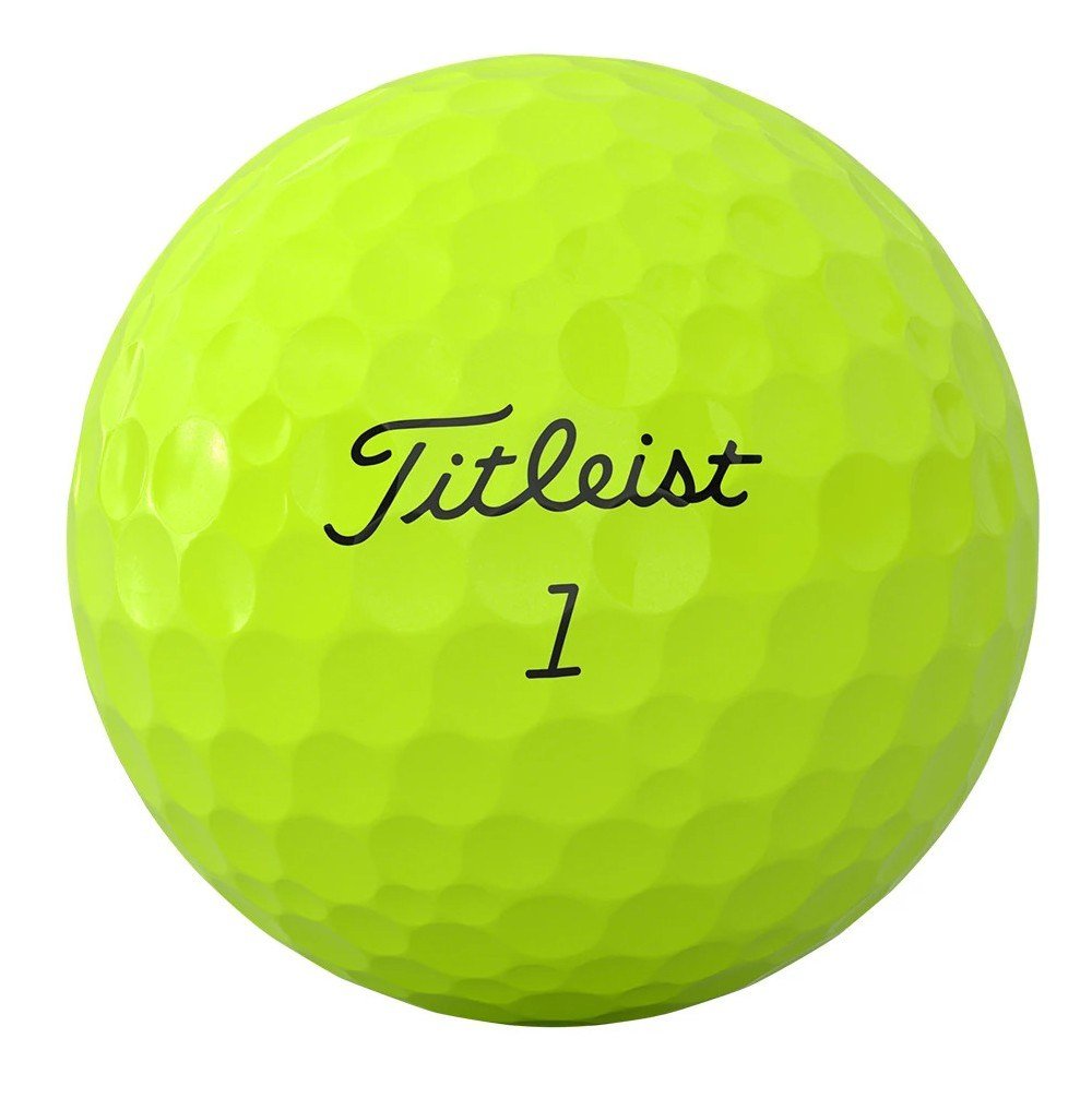 Titleist Tour Soft golfbollar, gula