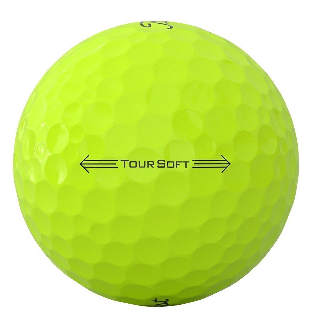 Titleist Tour Soft golfbollar, gula