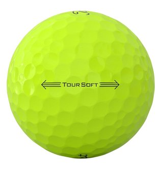Titleist Tour Soft golfbollar, gula