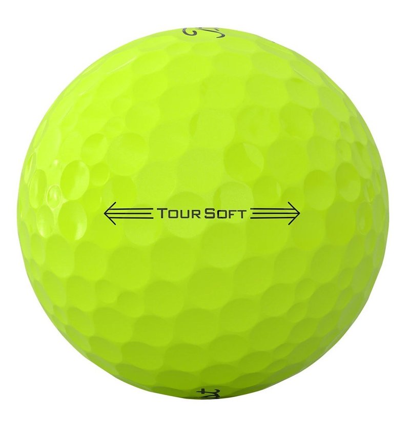 Titleist Tour Soft golfbollar, gula