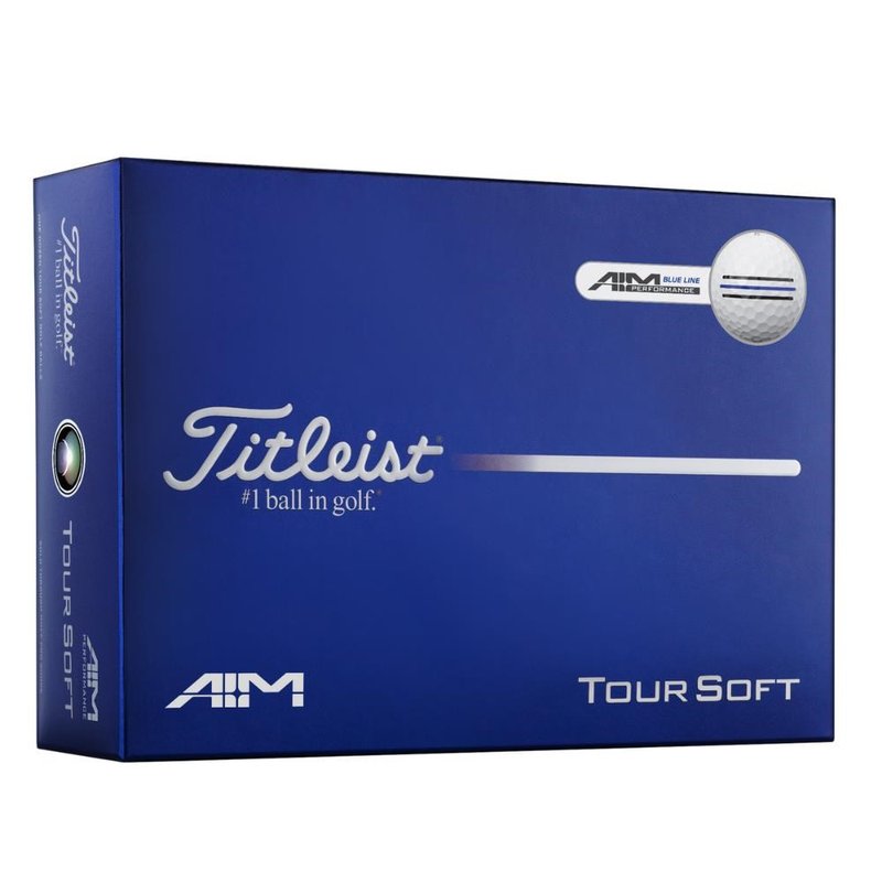 Titleist Tour Soft AIM Blue golfbollar