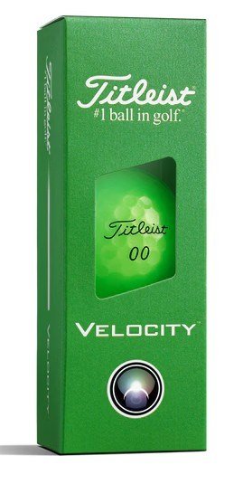 Titleist Velocity golfbollar 2026 (12 bollar), gröna