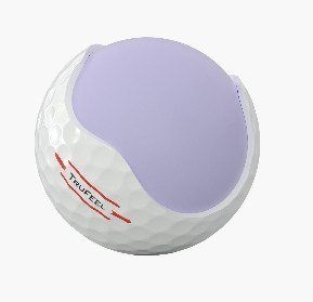 Titleist TruFeel golfbollar 2026 (12 bollar), gula