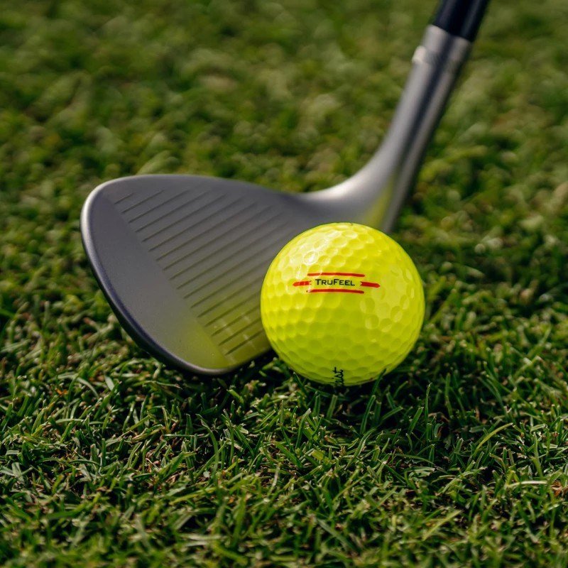 Titleist TruFeel golfbollar 2026 (12 bollar), gula