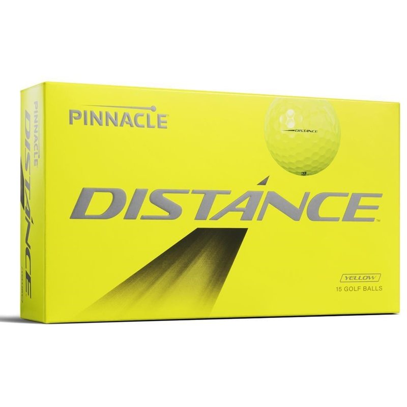 Pinnacle Distance golfbollar, gula