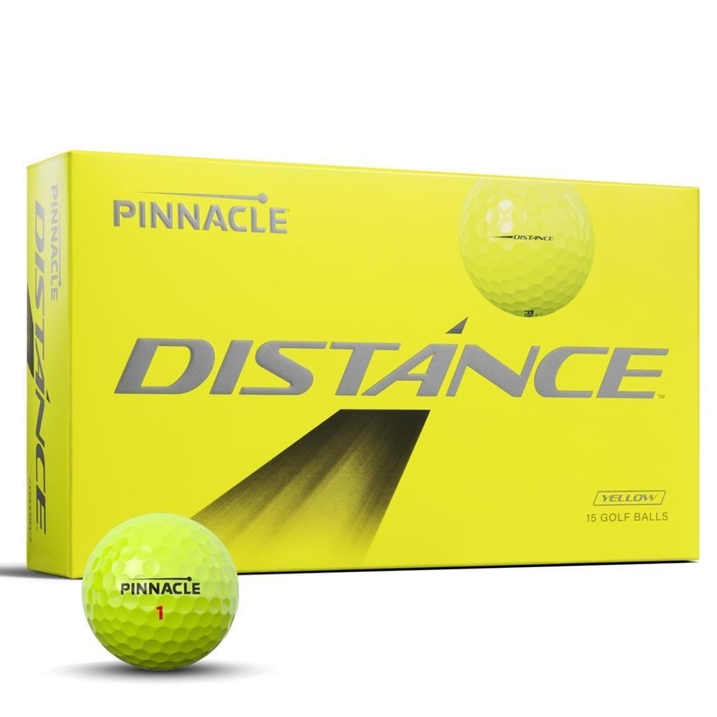 Pinnacle Distance golfbollar, gula