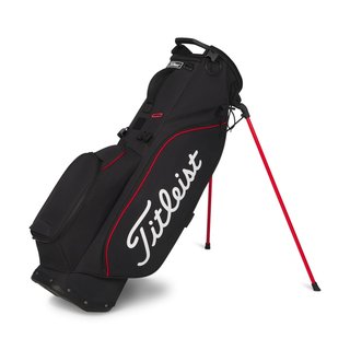 Titleist Players S4 stand bag, svart/röd/vit
