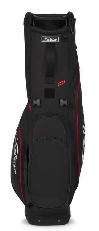 Titleist Players S4 stand bag, svart/röd/vit