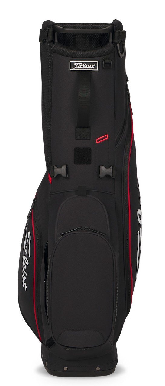 Titleist Players S4 stand bag, svart/röd/vit