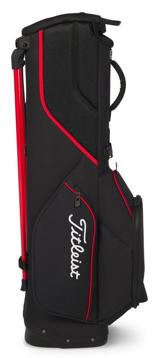 Titleist Players S4 stand bag, svart/röd/vit