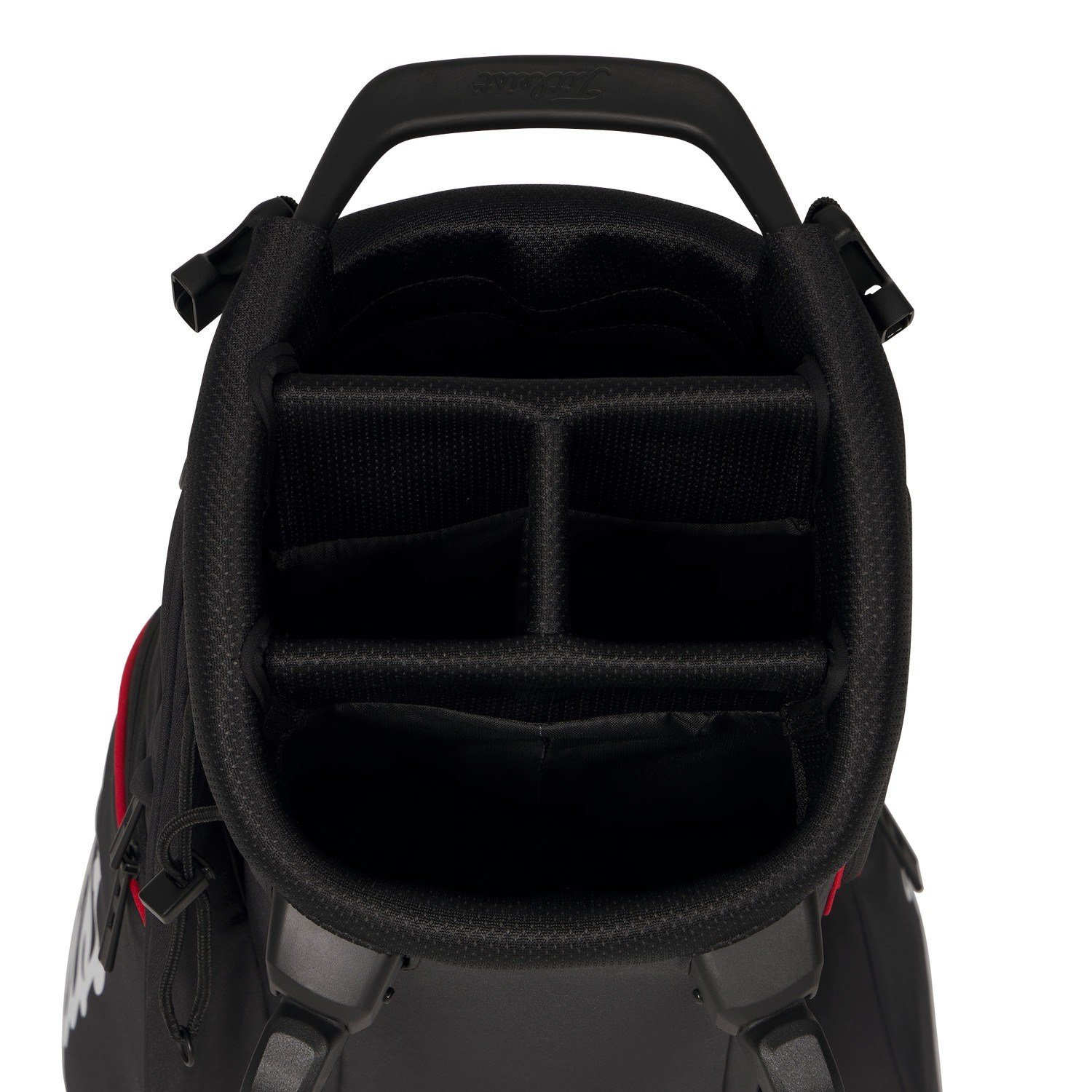 Titleist Players S4 stand bag, svart/röd/vit