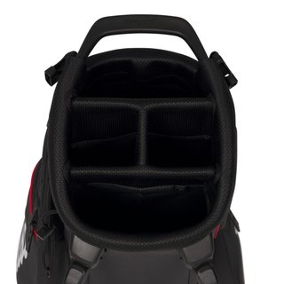 Titleist Players S4 stand bag, svart/röd/vit
