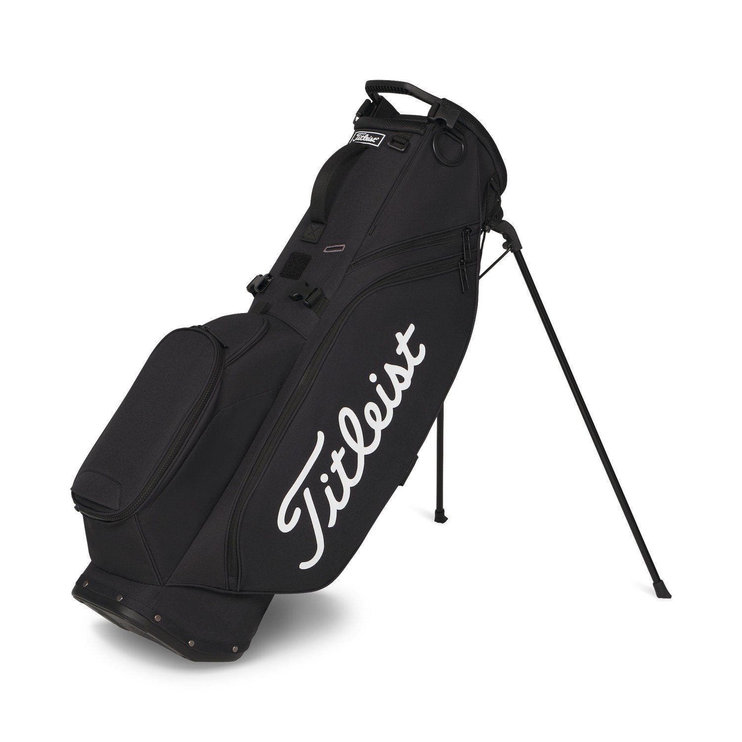 Titleist Players S4 stand bag, svart/svart/vit