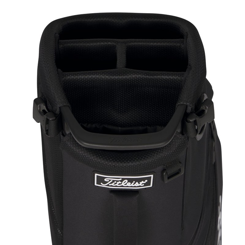 Titleist Players S4 stand bag, svart/svart/vit
