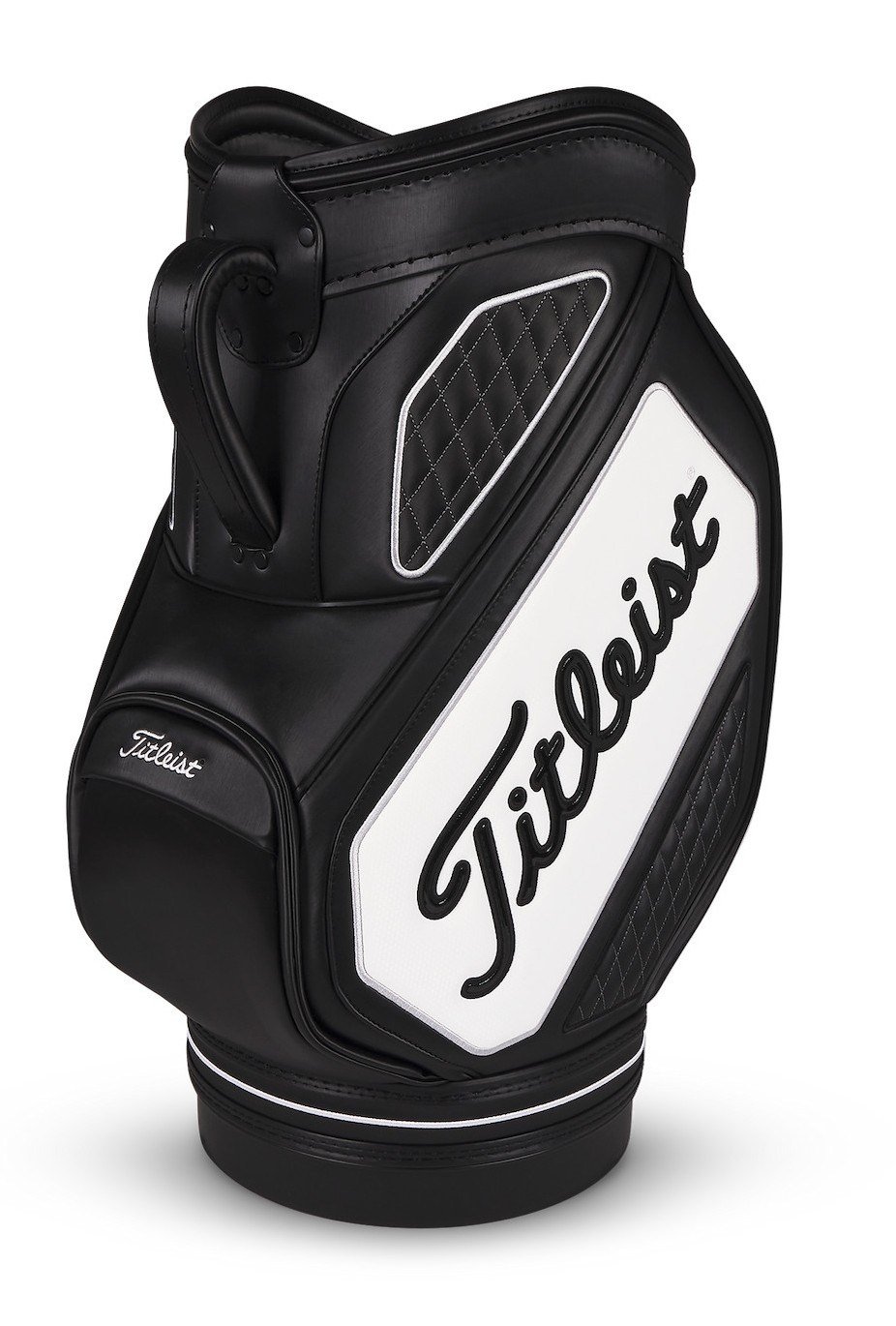Titleist Tour Series Den Caddy golfbag, svart/vit