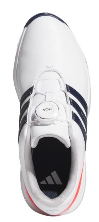 Adidas Tour360 24 Boa junior golfskor, vita