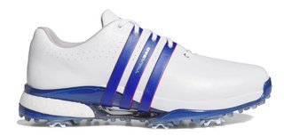 Adidas Tour360 24 herr golfskor, vit/blå