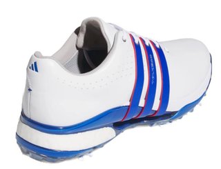 Adidas Tour360 24 herr golfskor, vit/blå