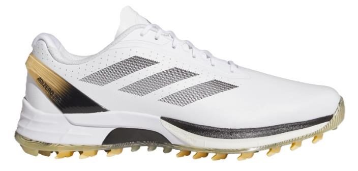 Adidas Adizero ZG Spikeless herr golfskor, vit/grå