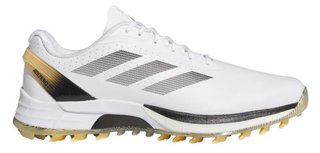 Adidas Adizero ZG Spikeless herr golfskor, vit/grå