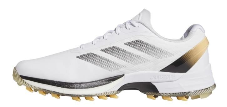 Adidas Adizero ZG Spikeless herr golfskor, vit/grå