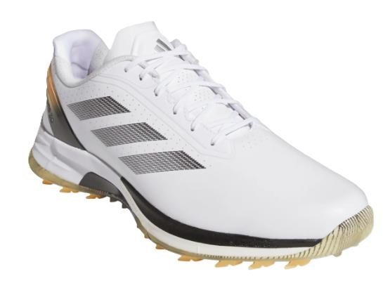 Adidas Adizero ZG Spikeless herr golfskor, vit/grå