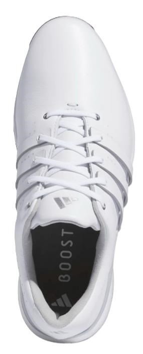 Adidas Tour360 24 Wide herr golfskor, vit/grå