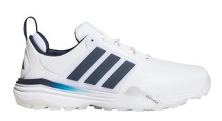 Adidas Adipower 26 Spikeless herr golfskor, vit/blå