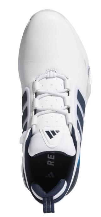 Adidas Adipower 26 Spikeless herr golfskor, vit/blå