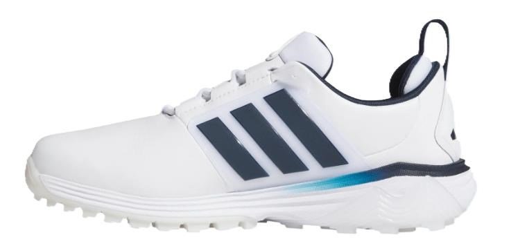Adidas Adipower 26 Spikeless herr golfskor, vit/blå