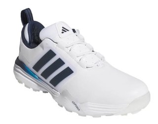 Adidas Adipower 26 Spikeless herr golfskor, vit/blå