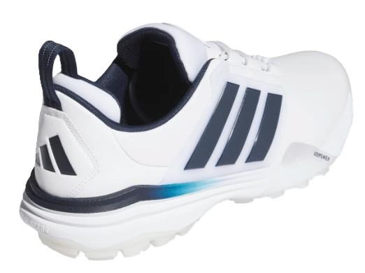 Adidas Adipower 26 Spikeless herr golfskor, vit/blå