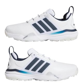Adidas Adipower 26 Spikeless herr golfskor, vit/blå