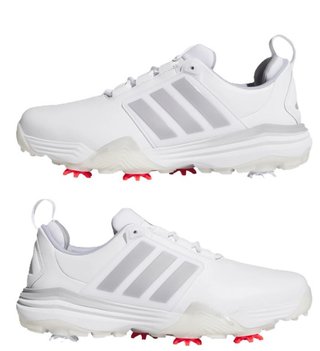 Adidas Adipower 26 herr golfskor, vit/grå