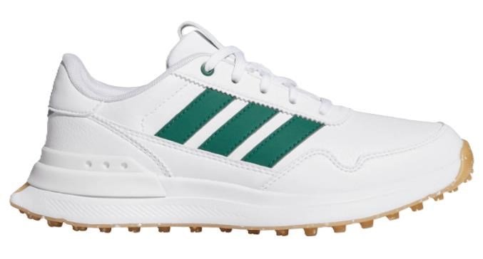 Adidas S2G 26 Spikeless junior golfskor, vita