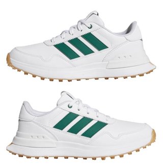 Adidas S2G 26 Spikeless junior golfskor, vita