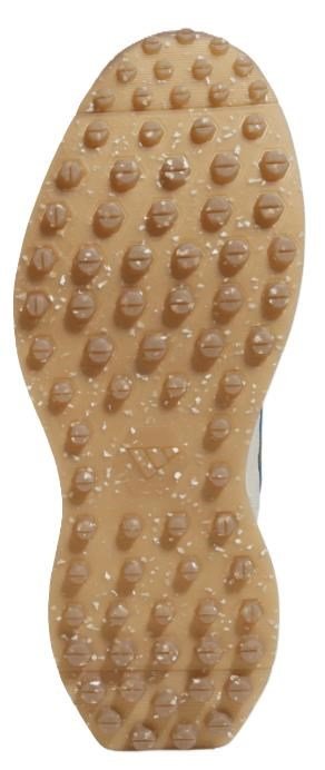 Adidas S2G 26 Leather Spikeless herr golfskor, vit/blå