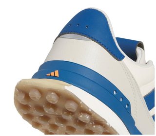 Adidas S2G 26 Leather Spikeless herr golfskor, vit/blå