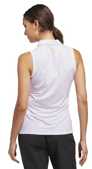 Adidas Ultimate365 All Over Print Sleeveless dampolo, vit