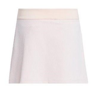 Adidas Textured junior golfkjol, rosa