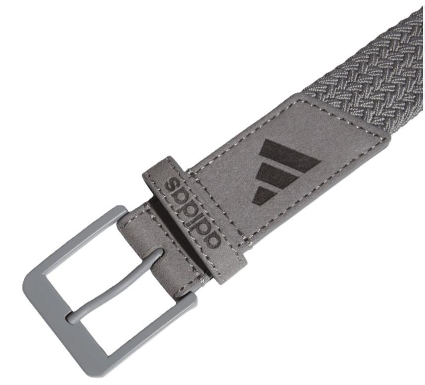 Adidas Braid Stretch herrbälte, grey three
